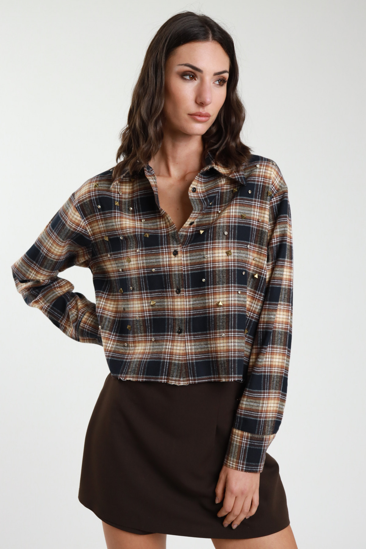 Camicia Check Applicazioni