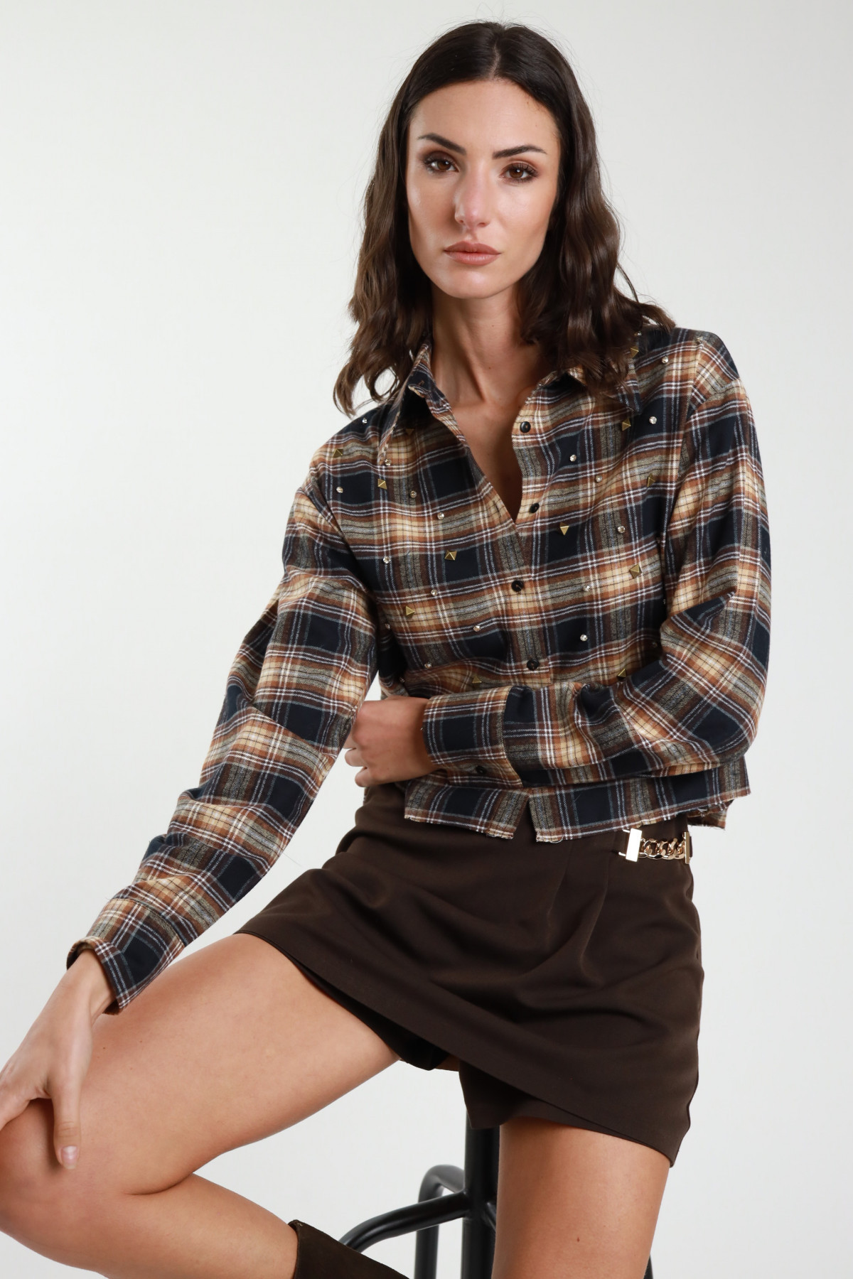 Camicia Check Applicazioni