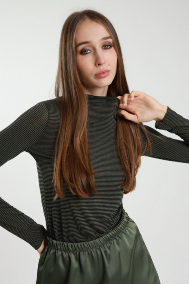 Maglia Lupetto Rigata