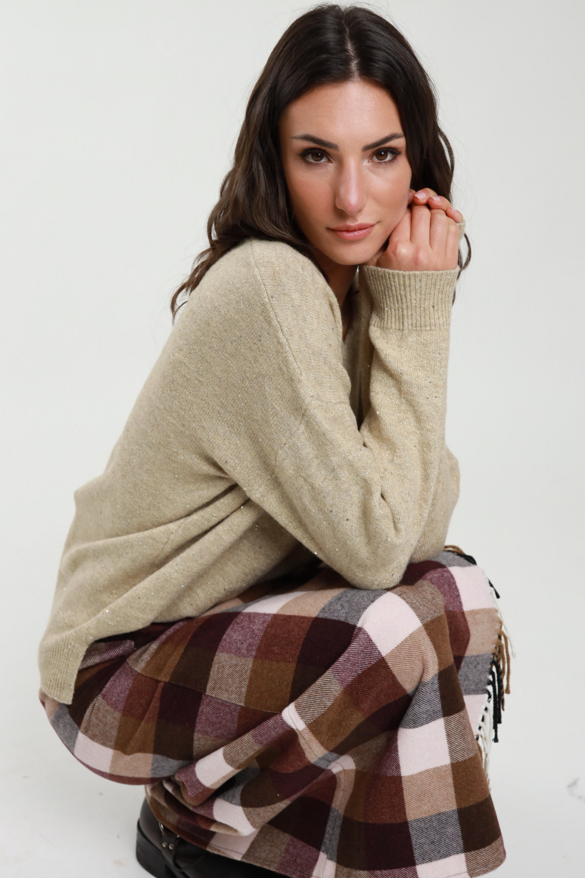 Micro Paillettes -Hemd