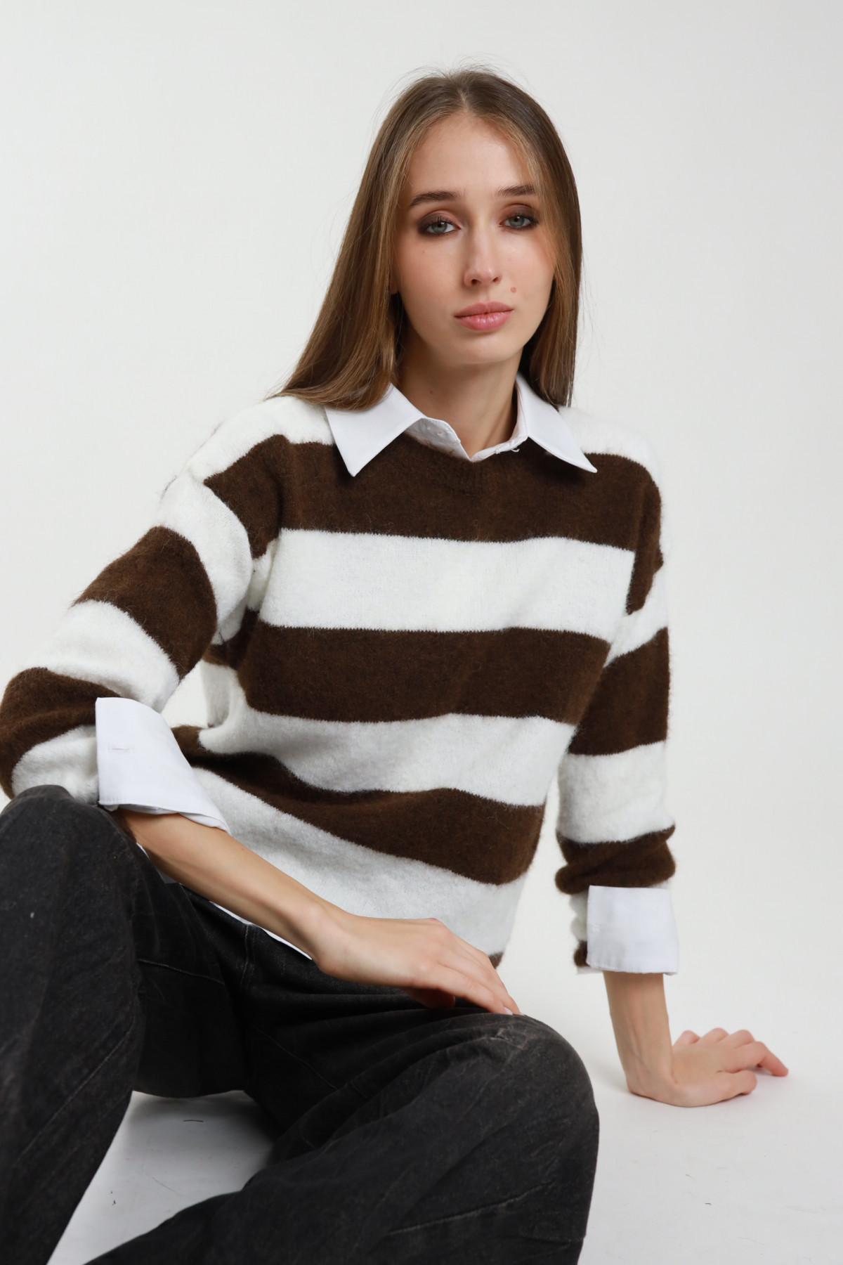 Striped pullover