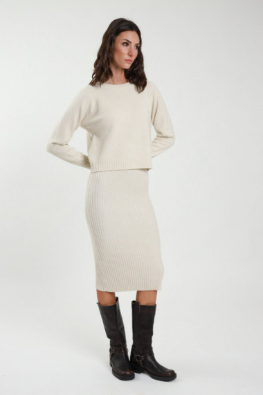 Kleid + Pullover