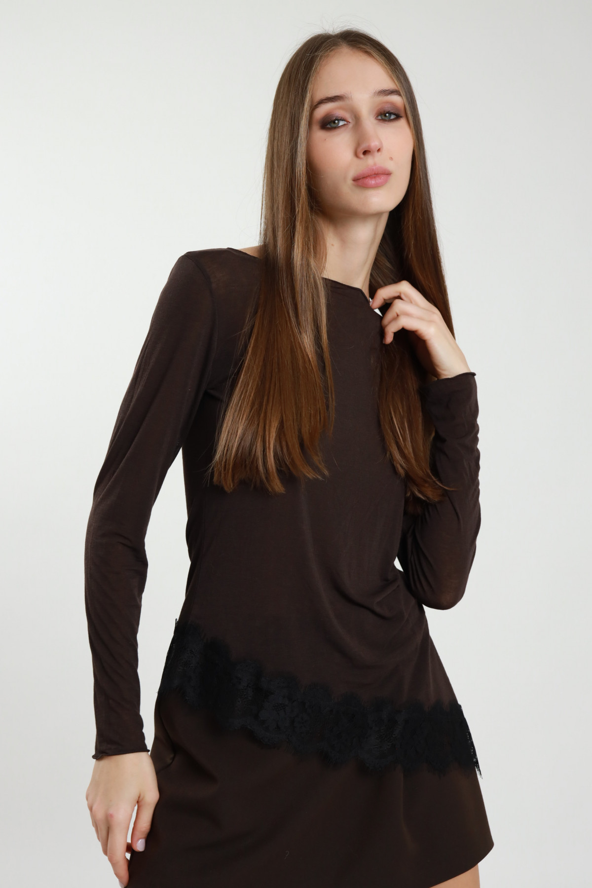 Barchetta Sweater + Lace