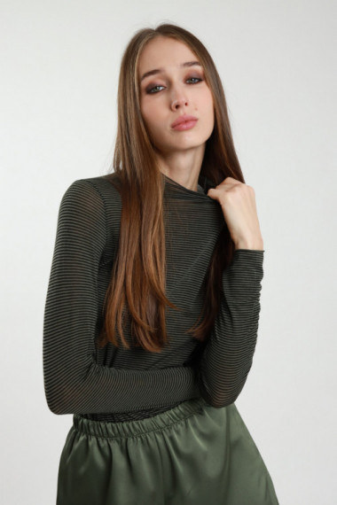 Maglia Lupetto Rigata