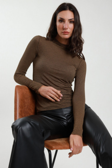 Maglia Lupetto Rigata