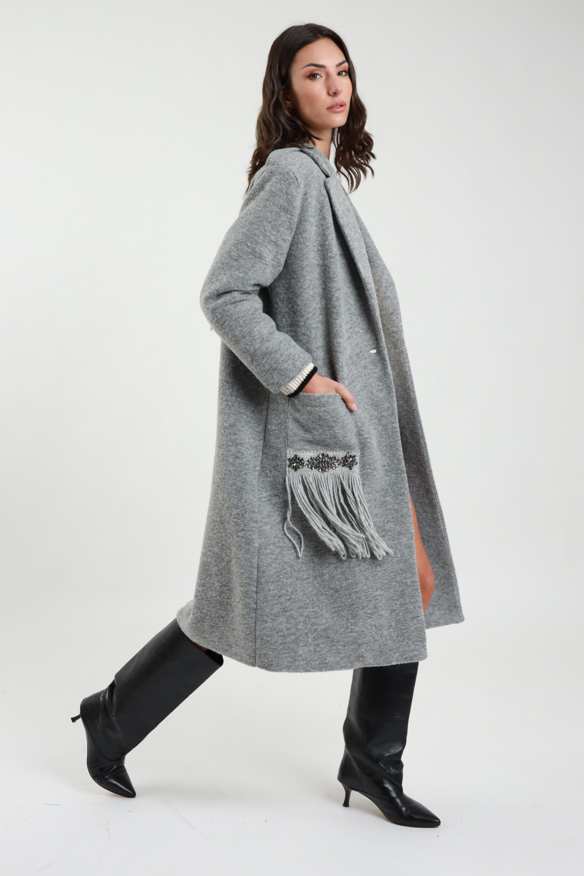 Coat With Fringes