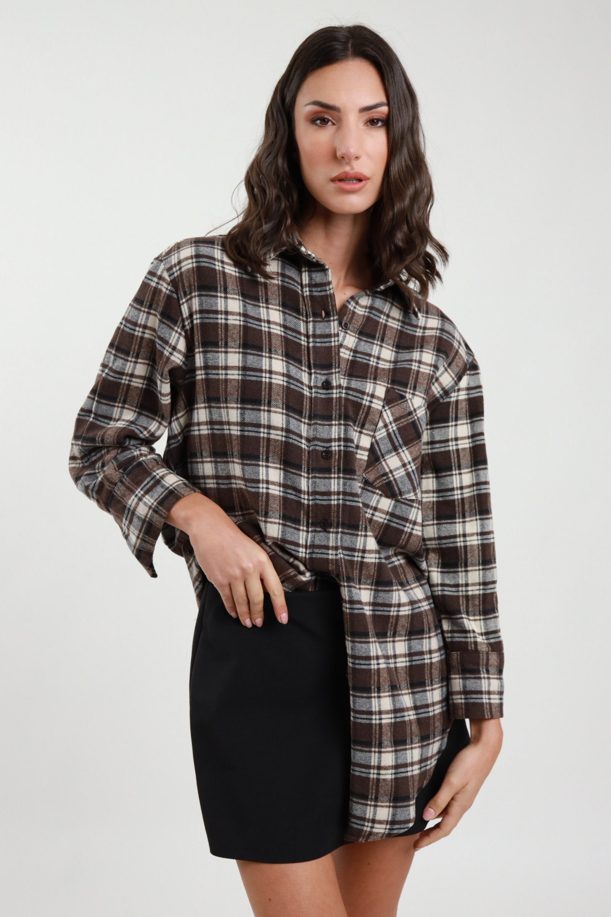 Camicia Over Check