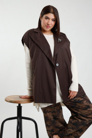 Susy Star - Gilet Spacco Retro