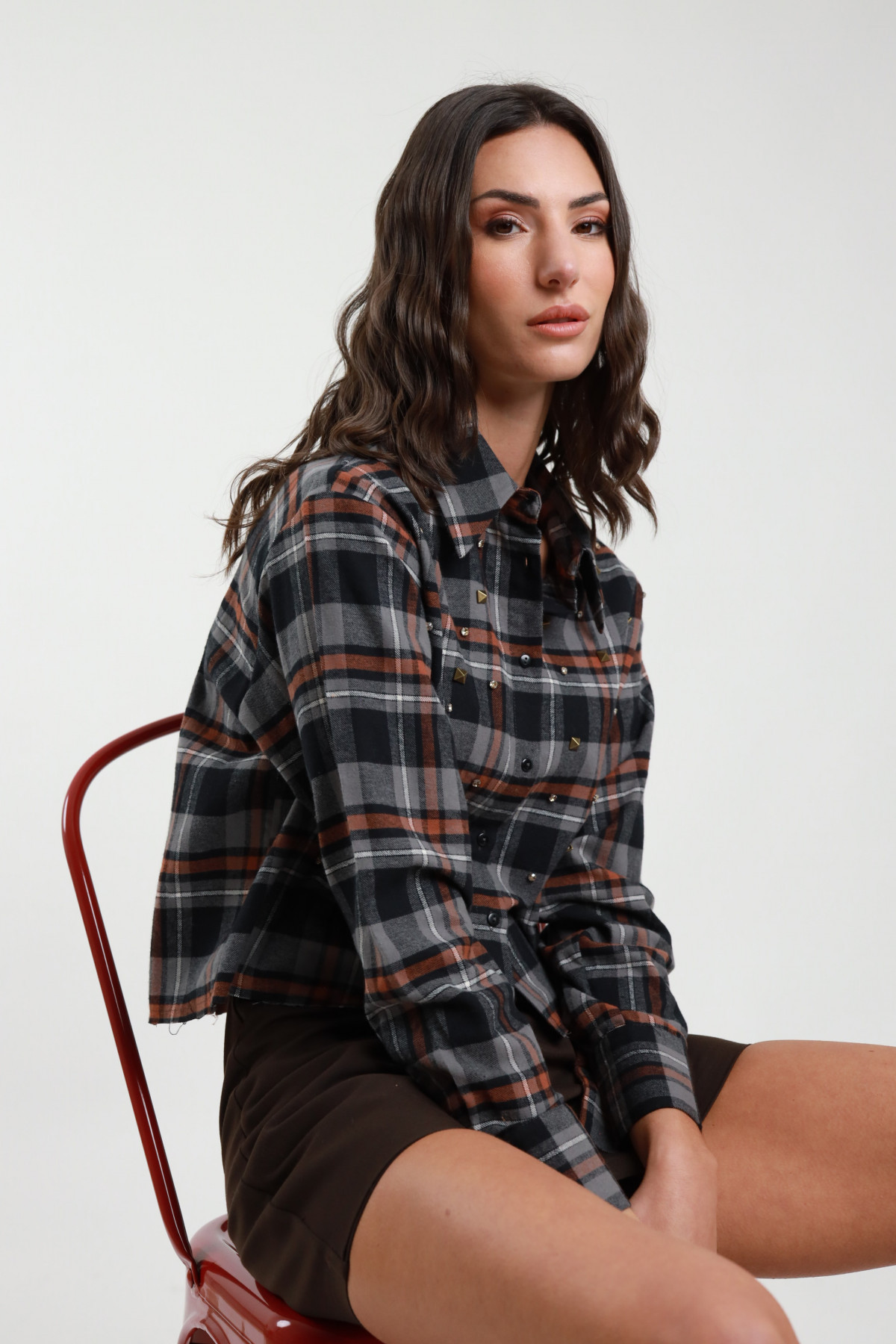 Camicia Check Applicazioni