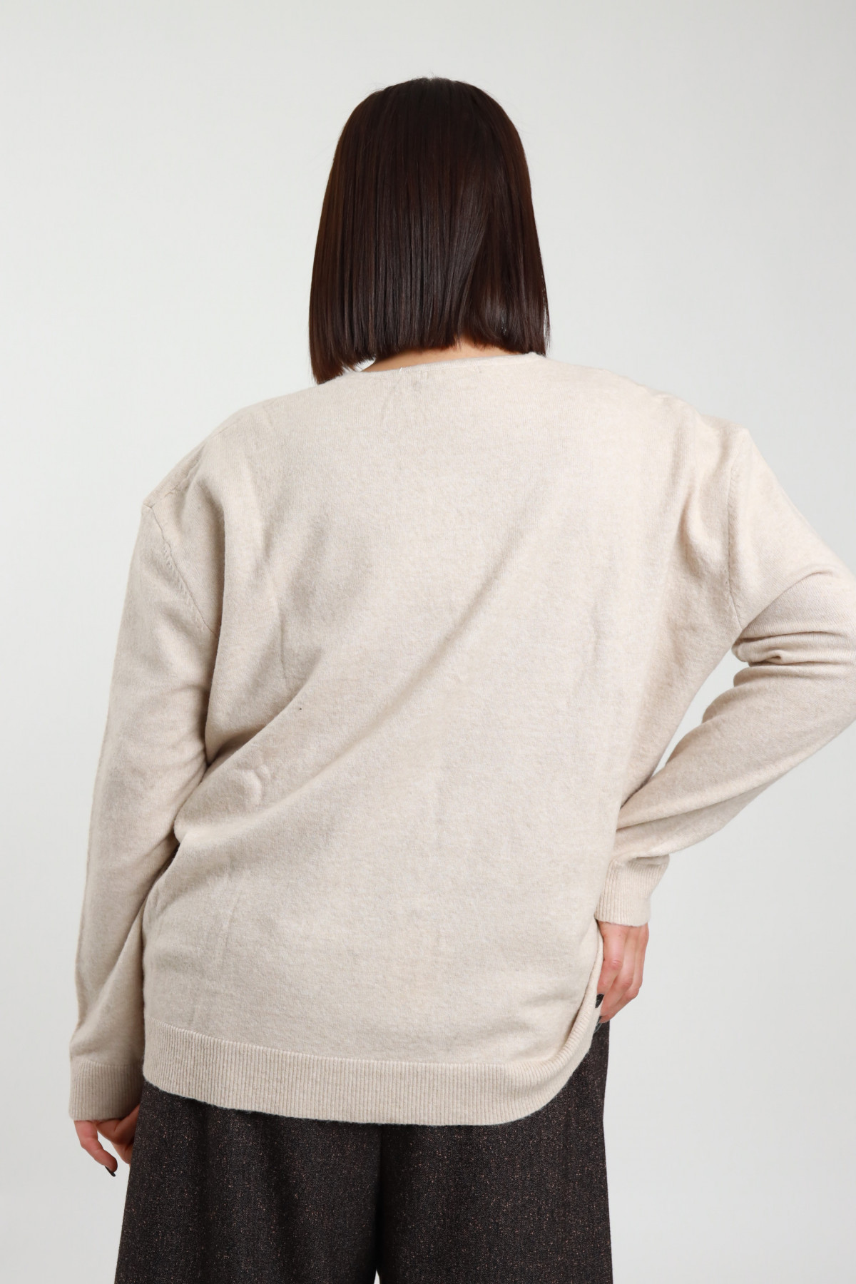 Susy Star - Maglione Scollo V