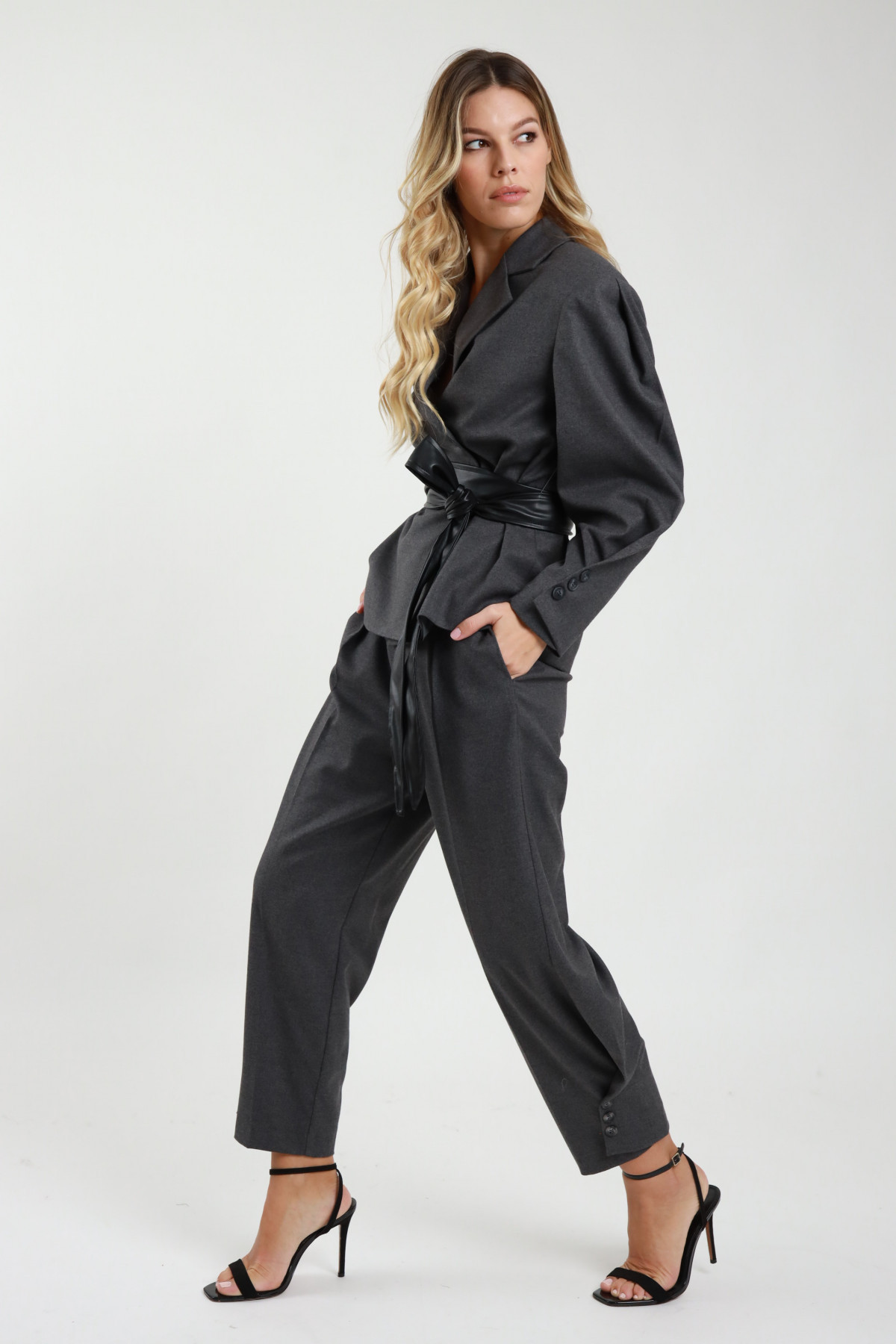 Pantaloni Ovetto Bottone