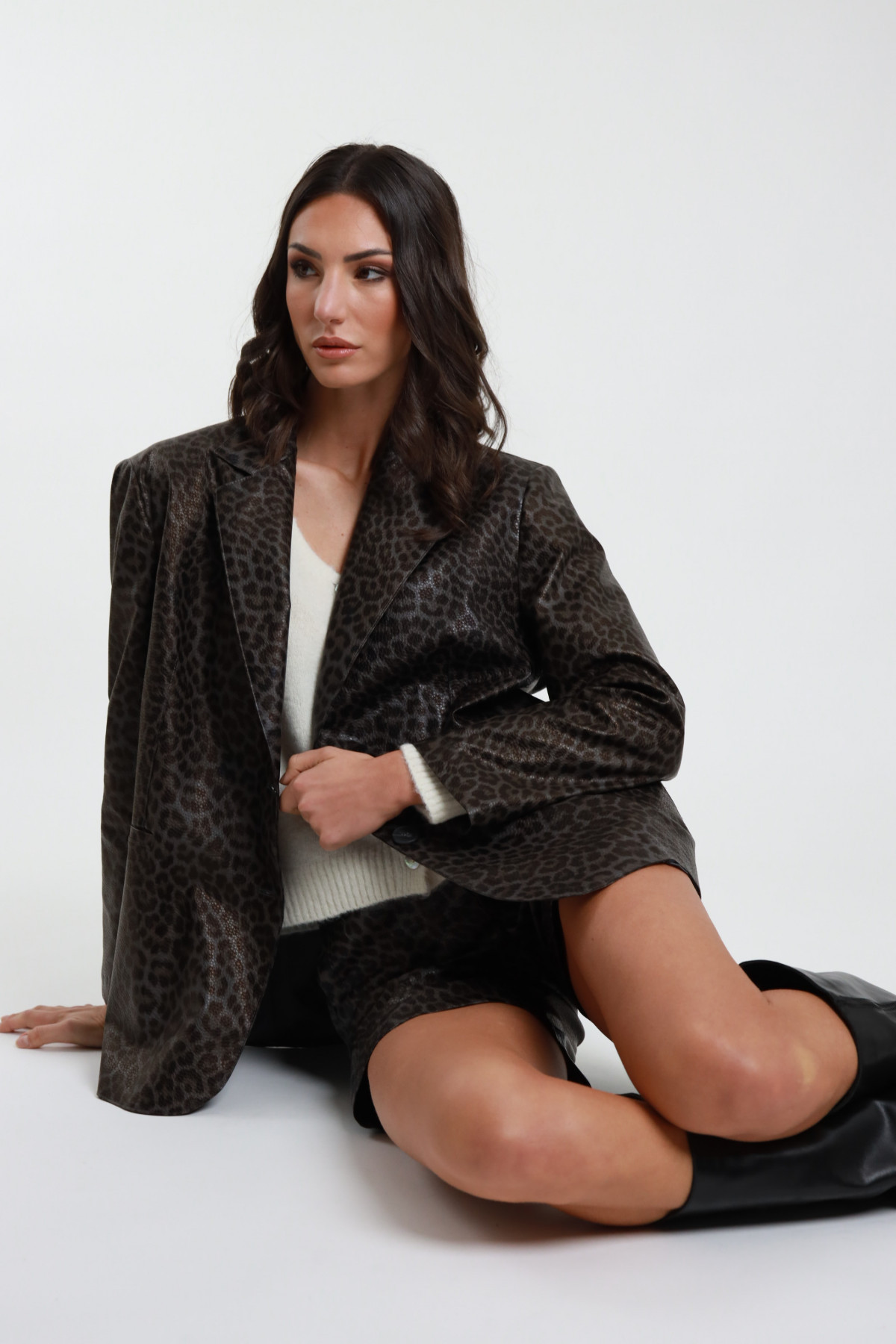 Blazer Over Animalier