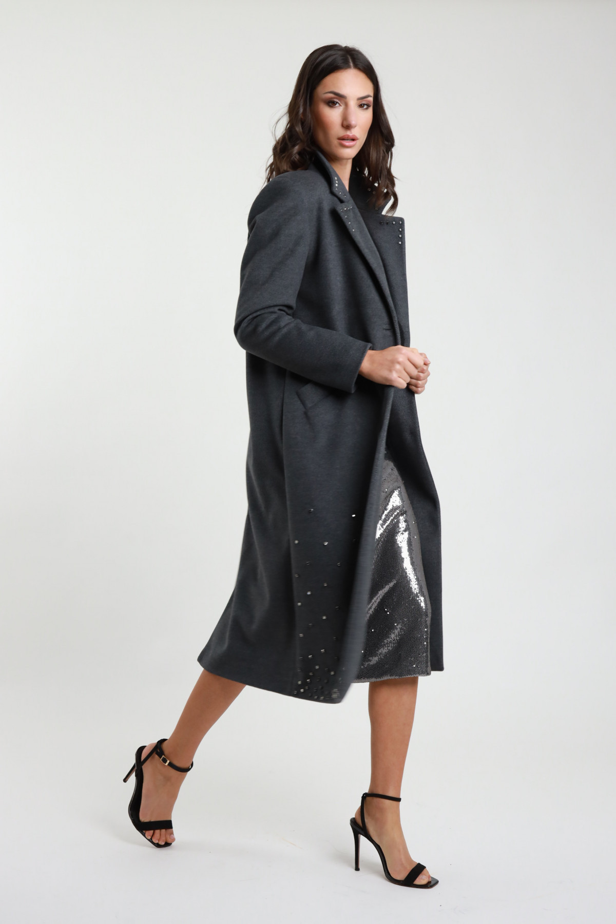 Cappotto Strass