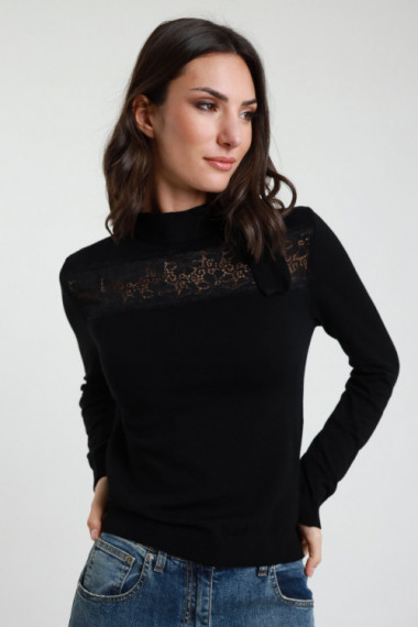 Maglioncino Fiocco + Pizzo