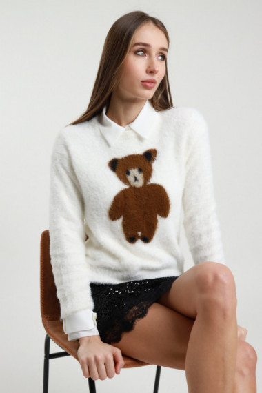 Maglione Peloso Orsetto