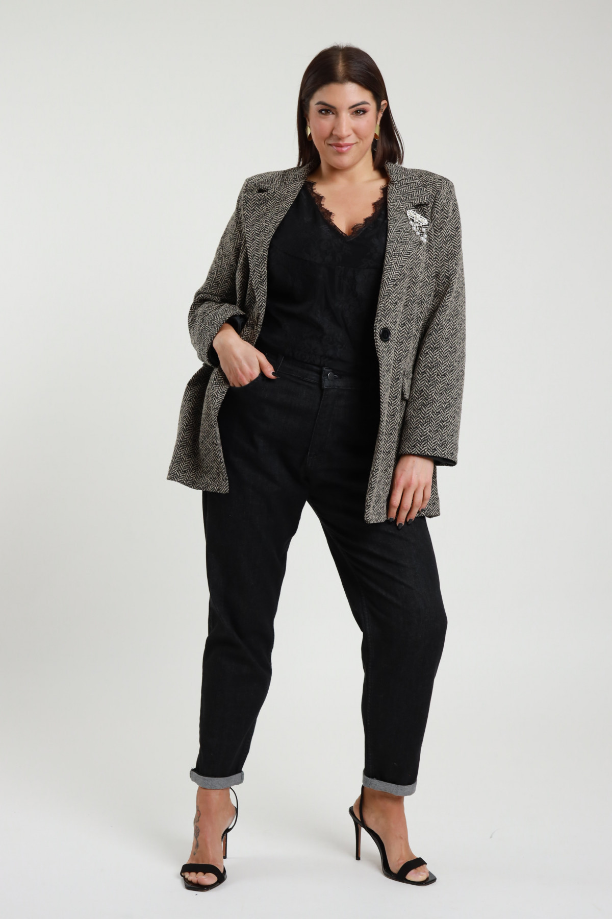 Jeans skinny 98%co 2%ea