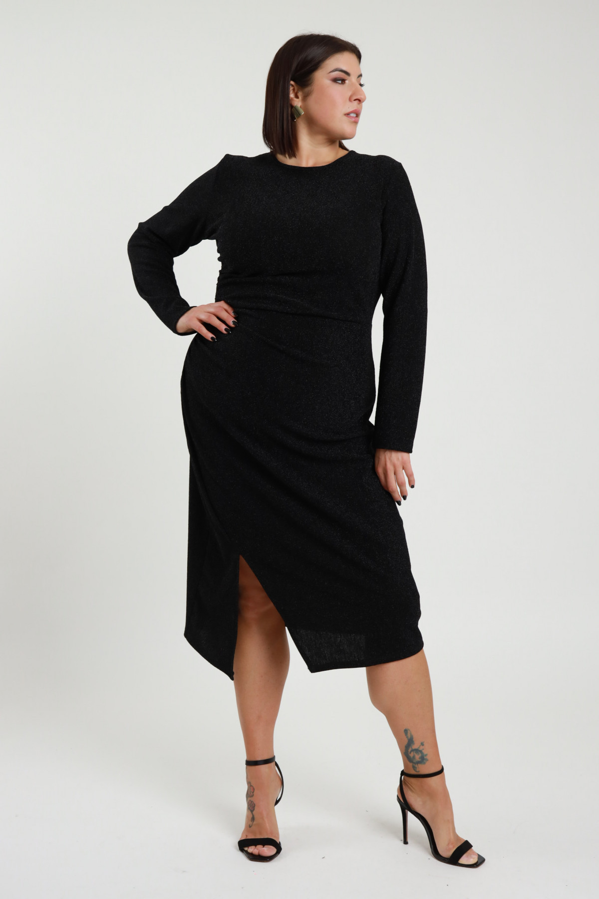 Susy Star - Abito Midi Lurex