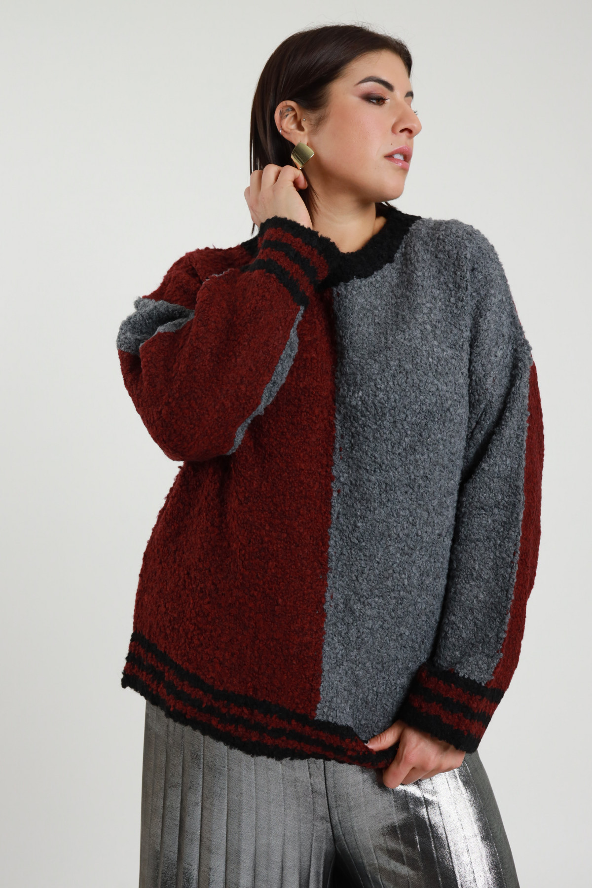 Susy Star - Maglione Bicolor