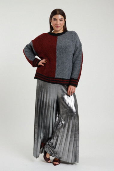 Susy Star - Pantaloni Plissé Laminati