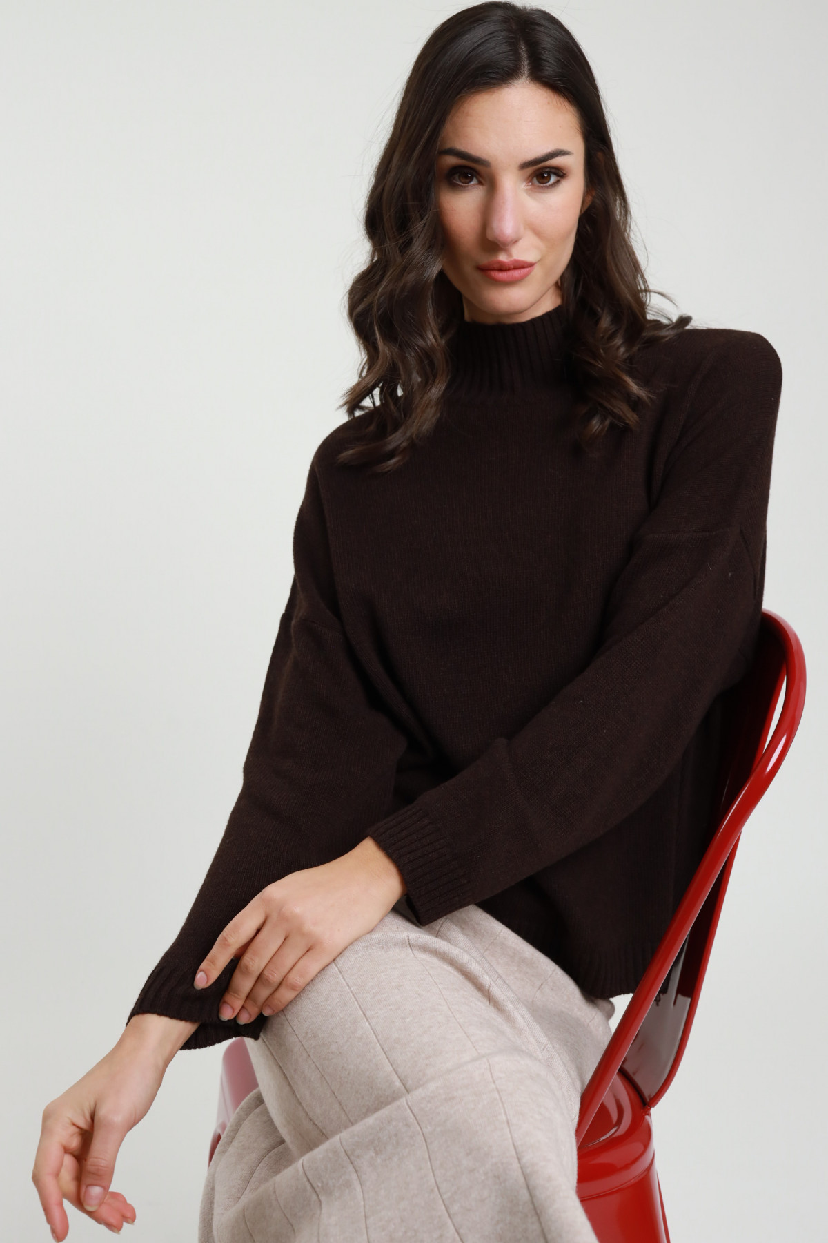 Maglia 40%vi 30%pl 25%wo 5%ws