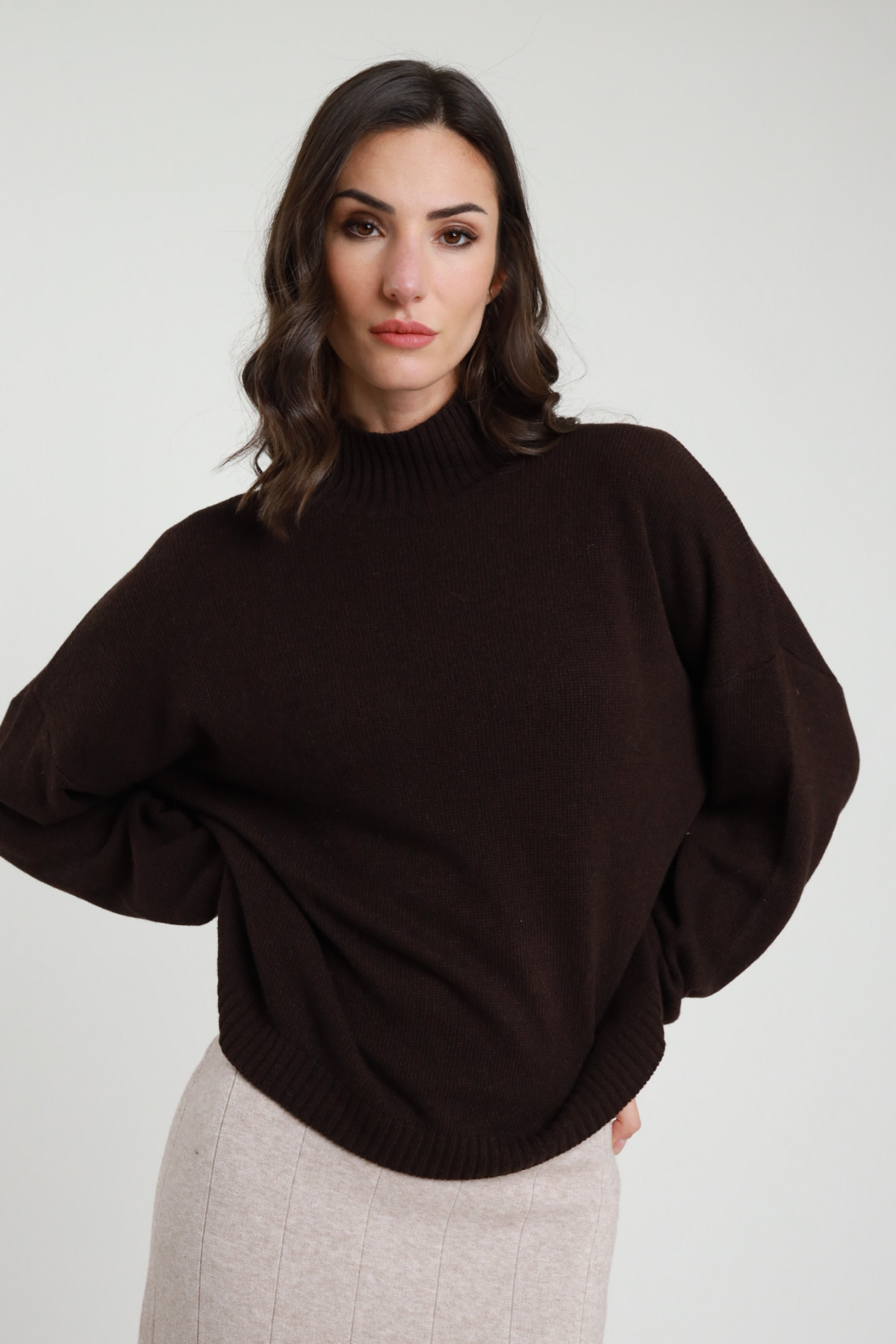 Maglia 40%vi 30%pl 25%wo 5%ws