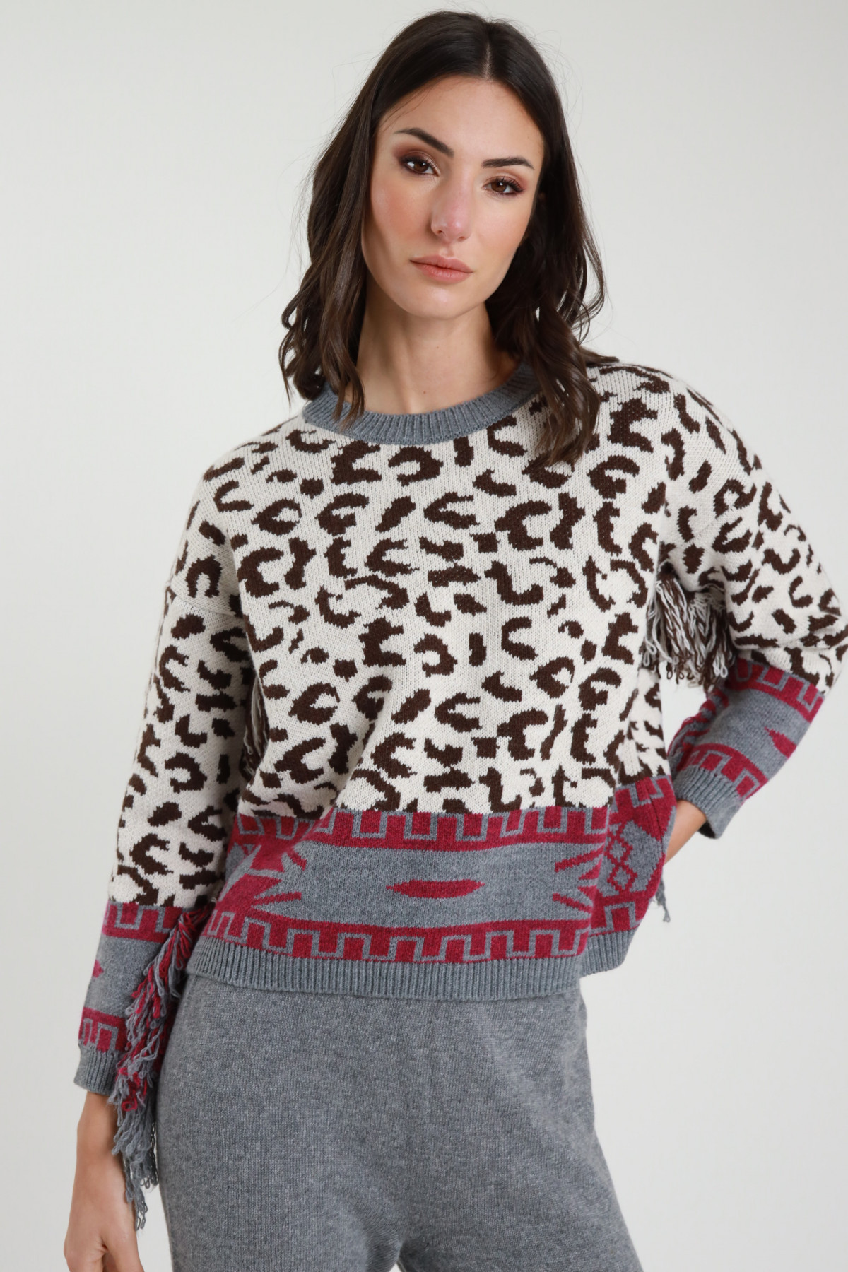 Maglione Jaquard