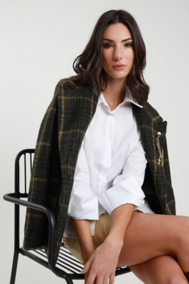 Camicia Bottone Gioiello