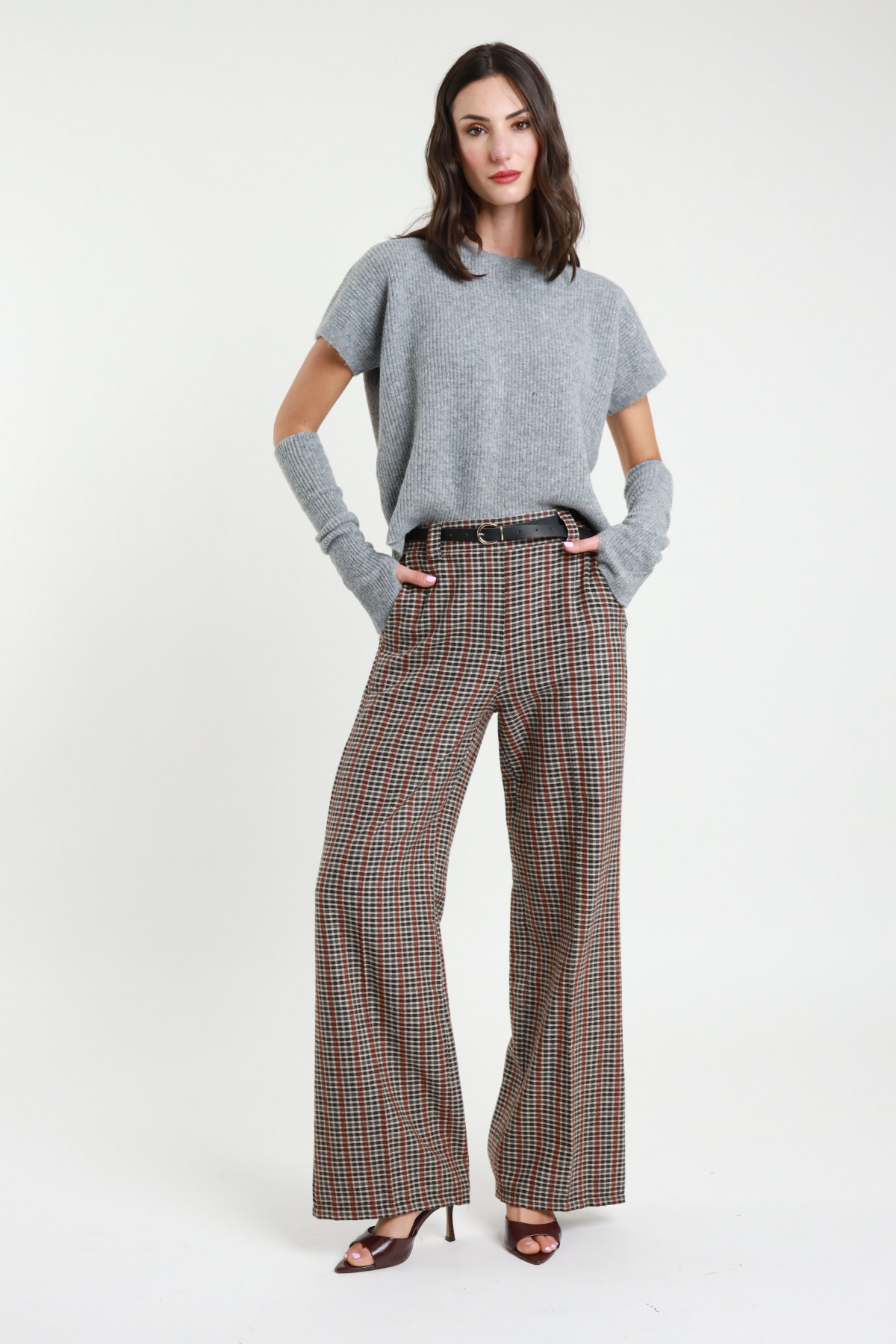 Pantaloni Check
