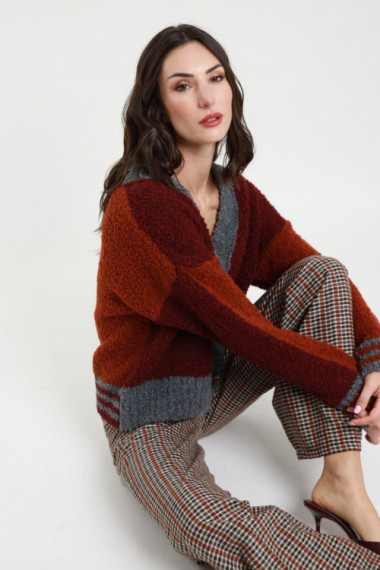 Cardigan Bouclé