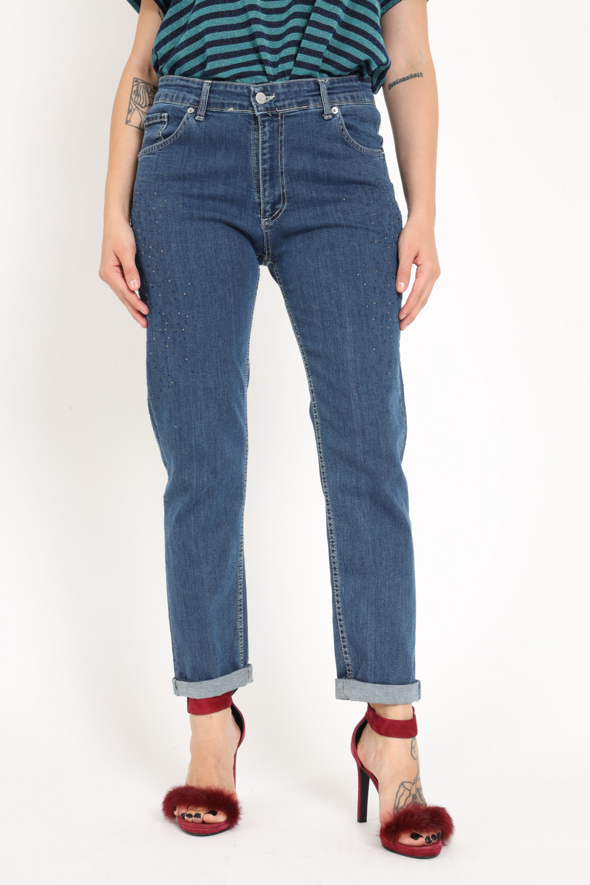 Pantalone Jeans 98%co 2%ea