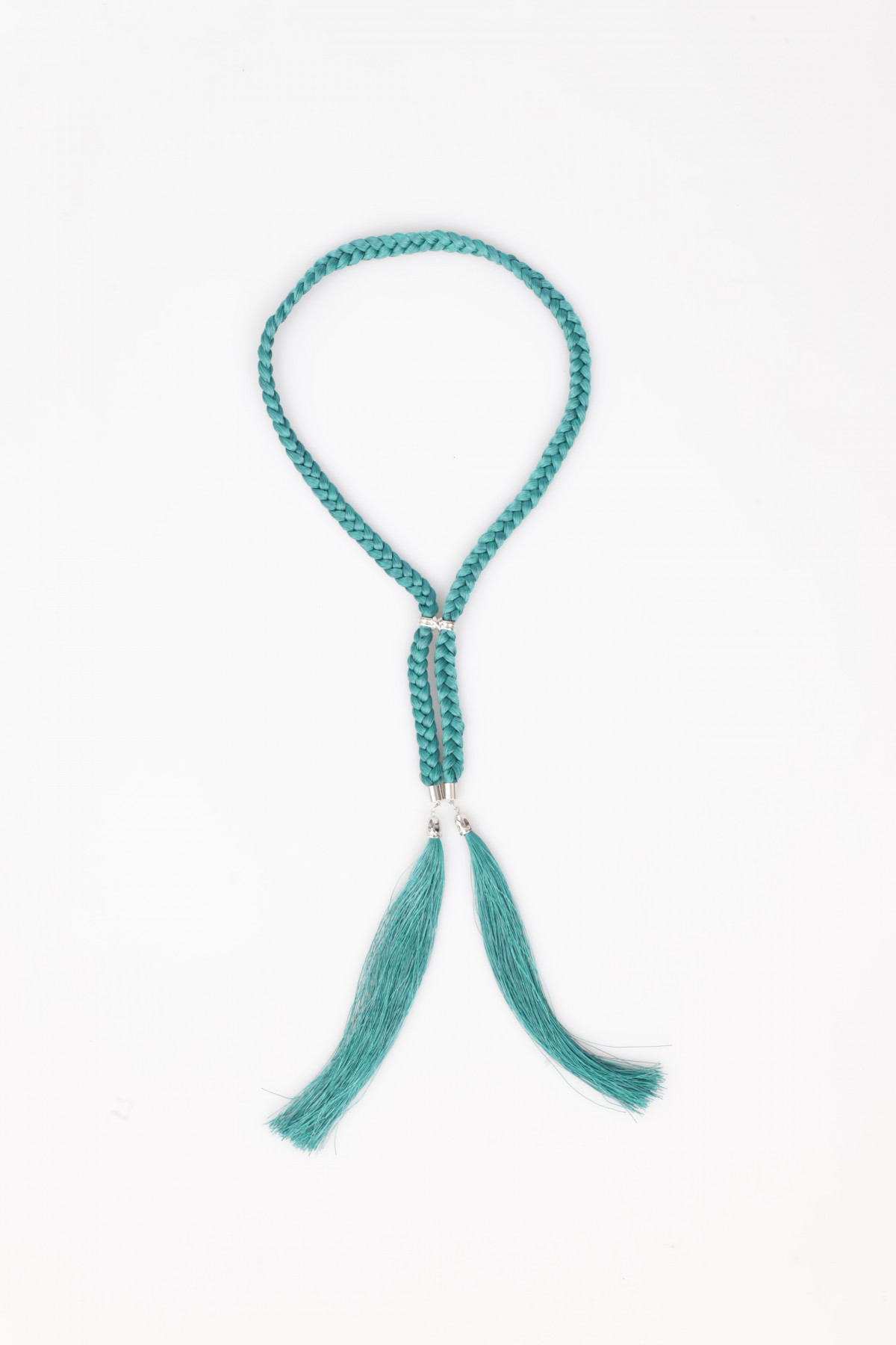 Braid Necklace with Tassels