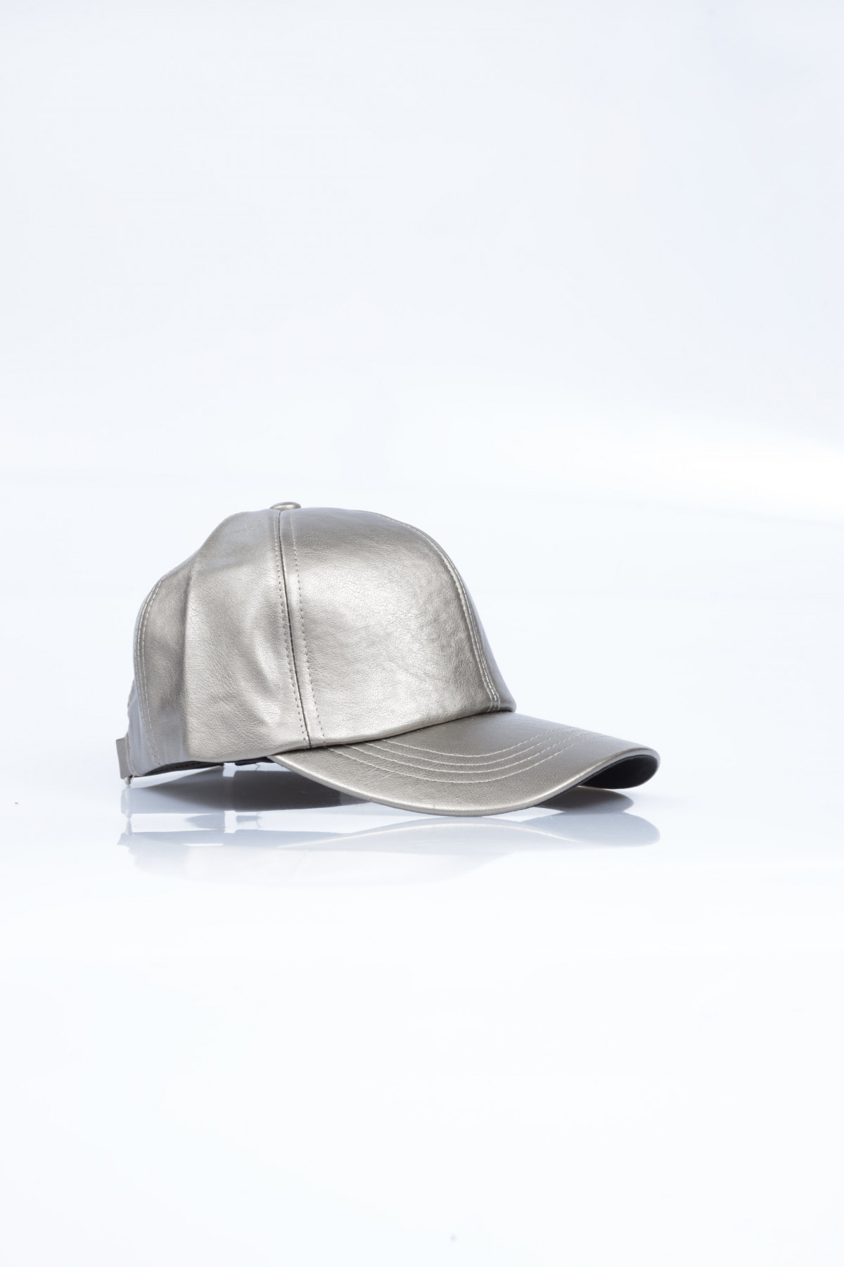 Cappello Snapback in Eco Pelle