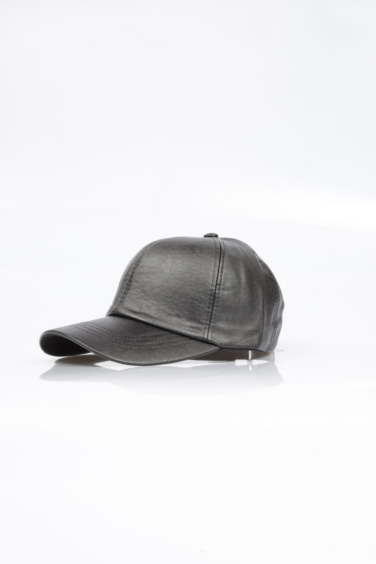 Eco Leather Snapback Hat