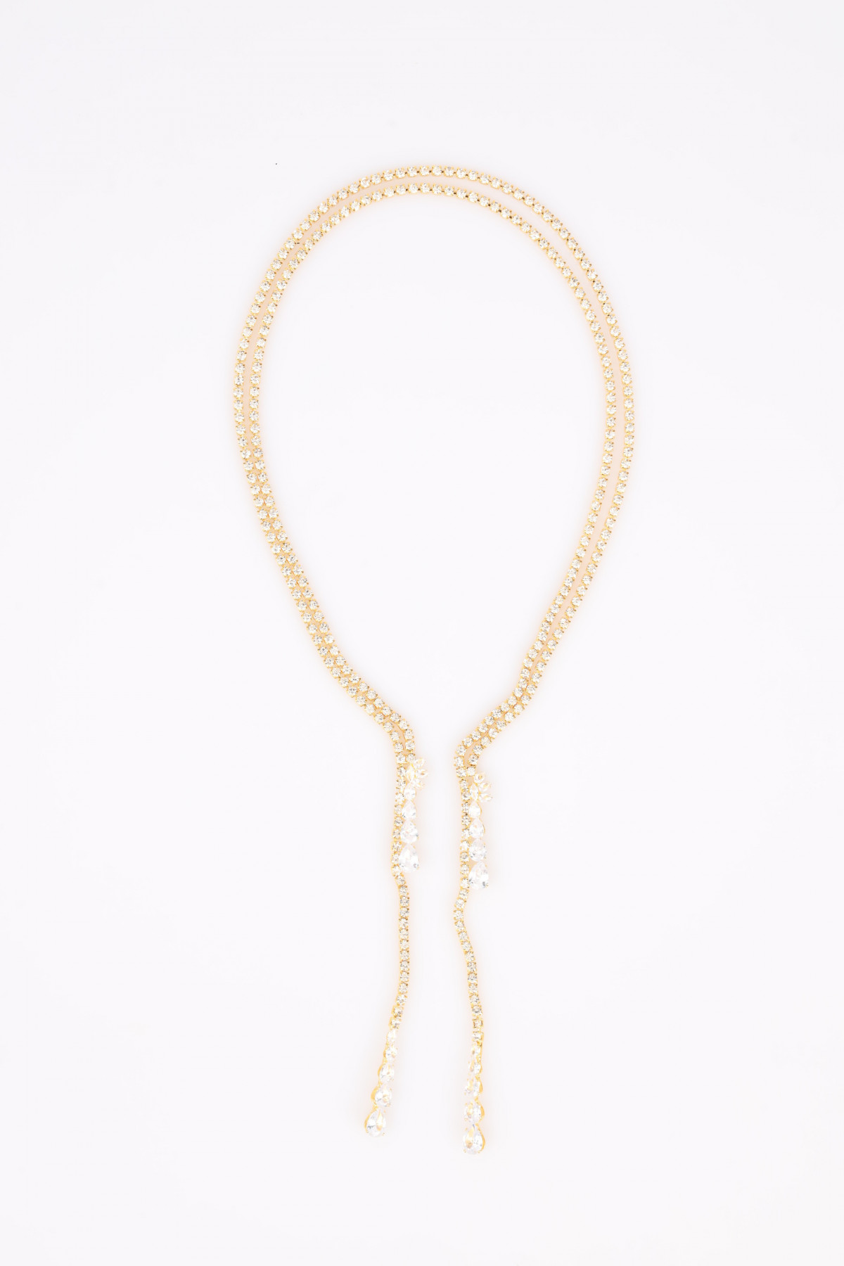 Collana Gioiello Doppiata senza Chiusura