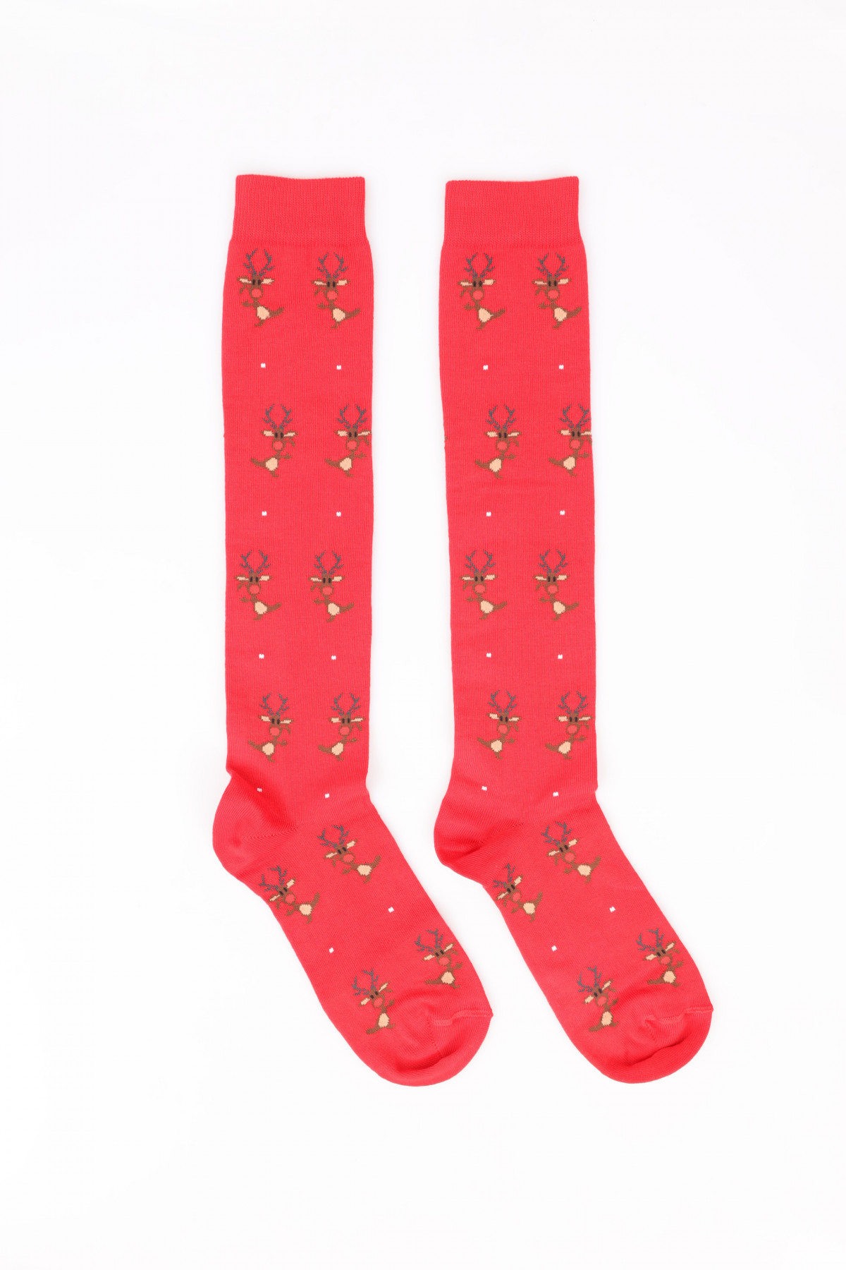 Reindeer Long Socks