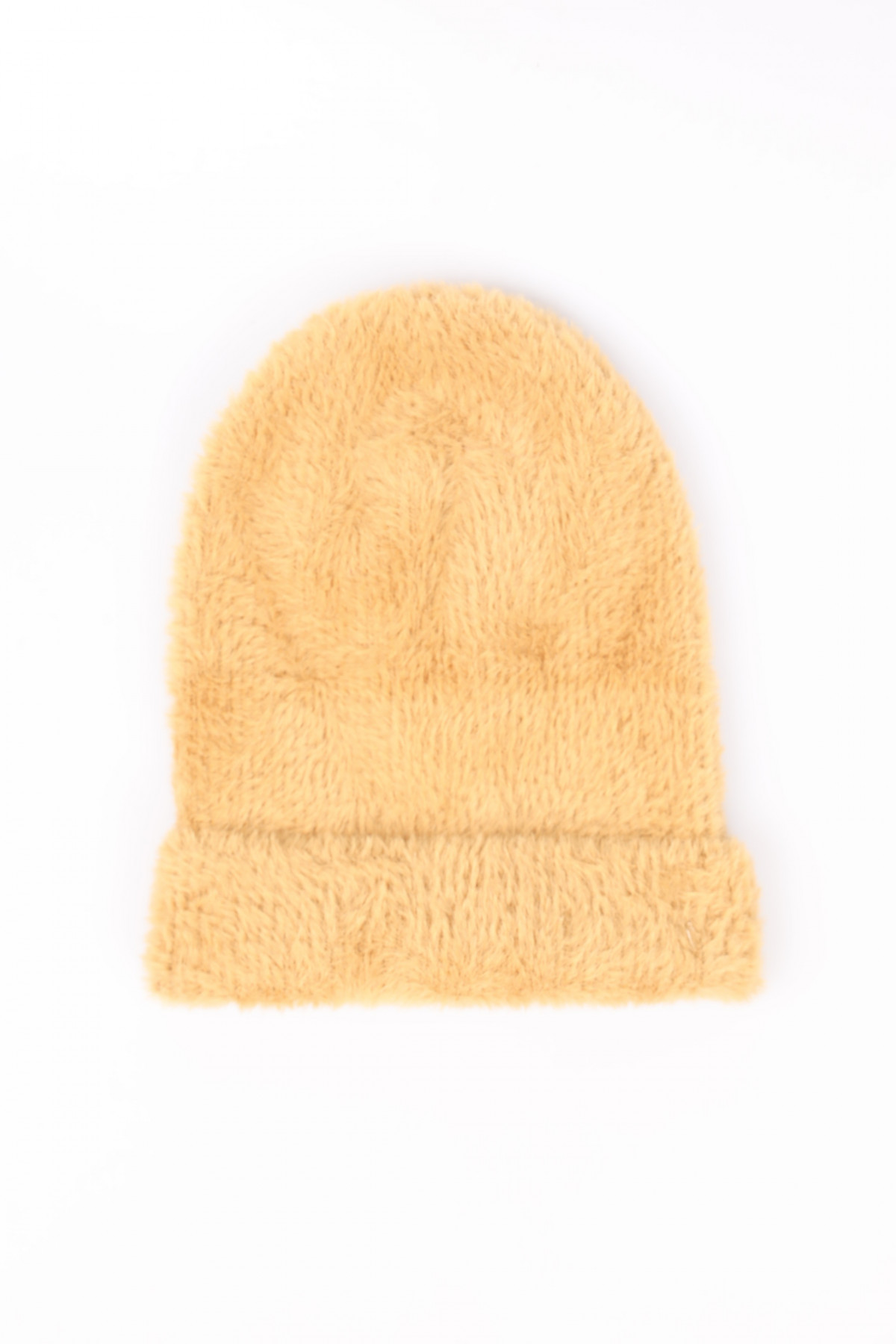 Beanie mit Pelzeffekt