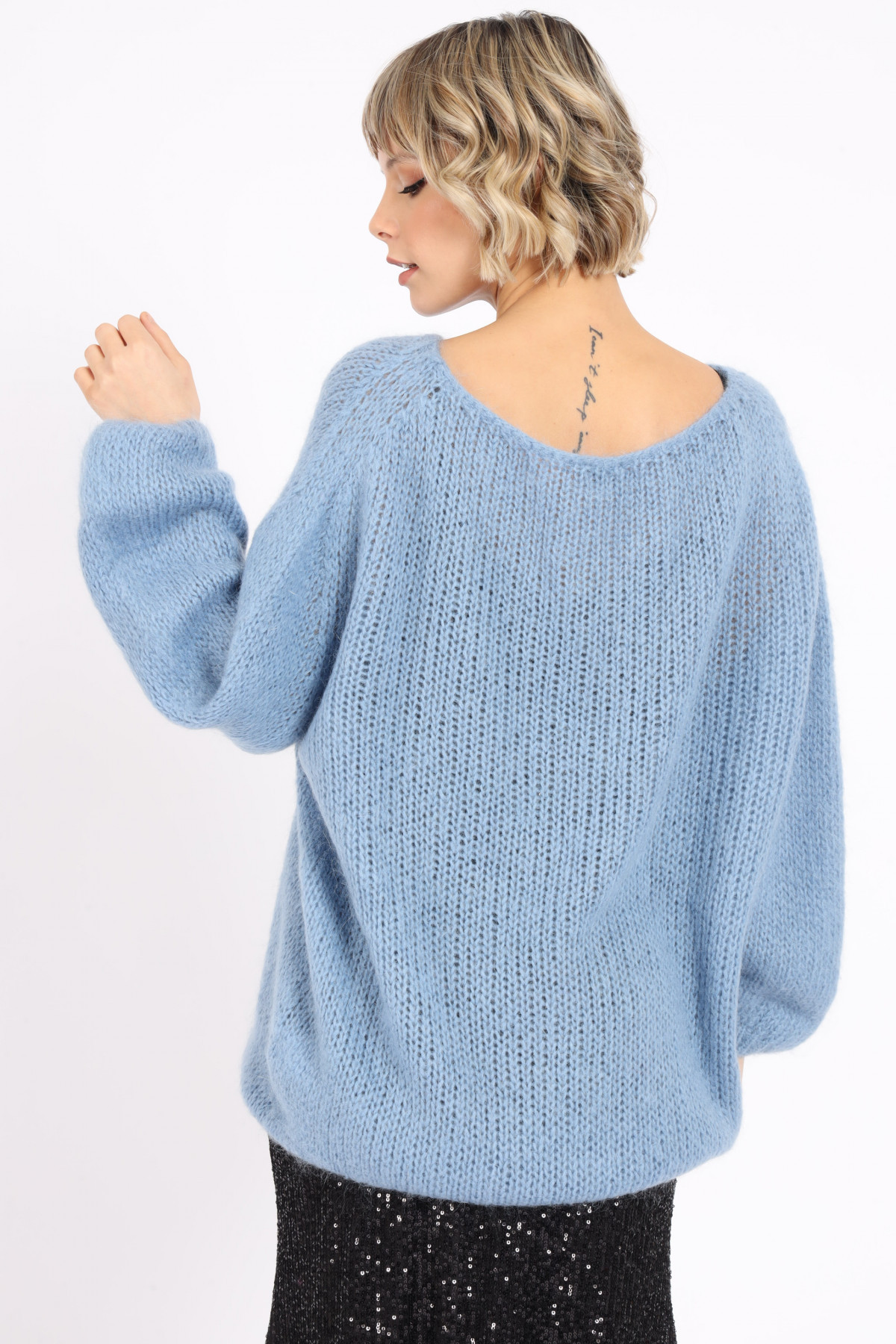 Pull Over with Boat Neckline