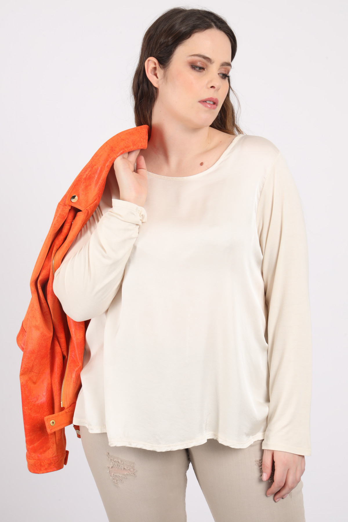 Round Neck Blouse