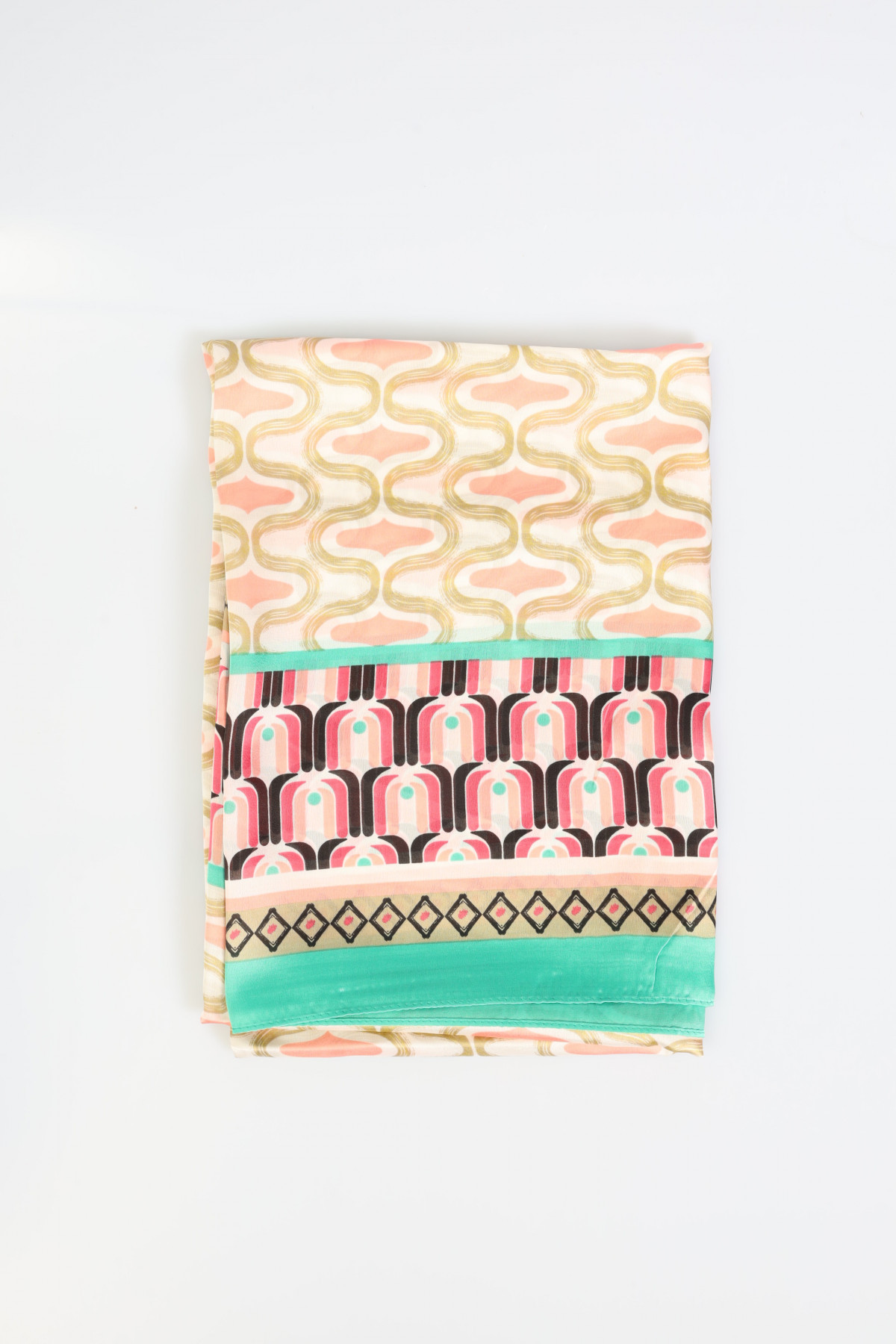 Geometric Fantasy Foulard