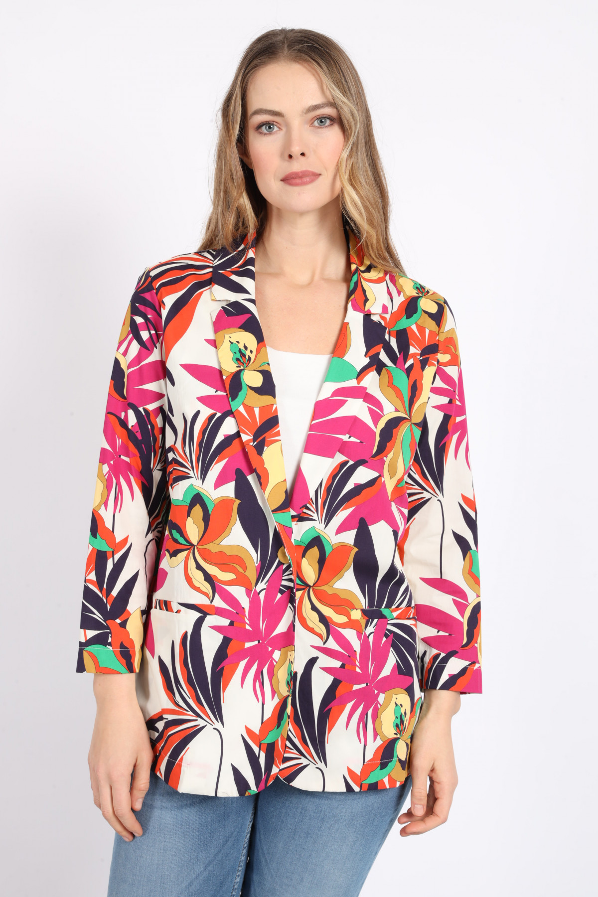 Single-breasted jacket