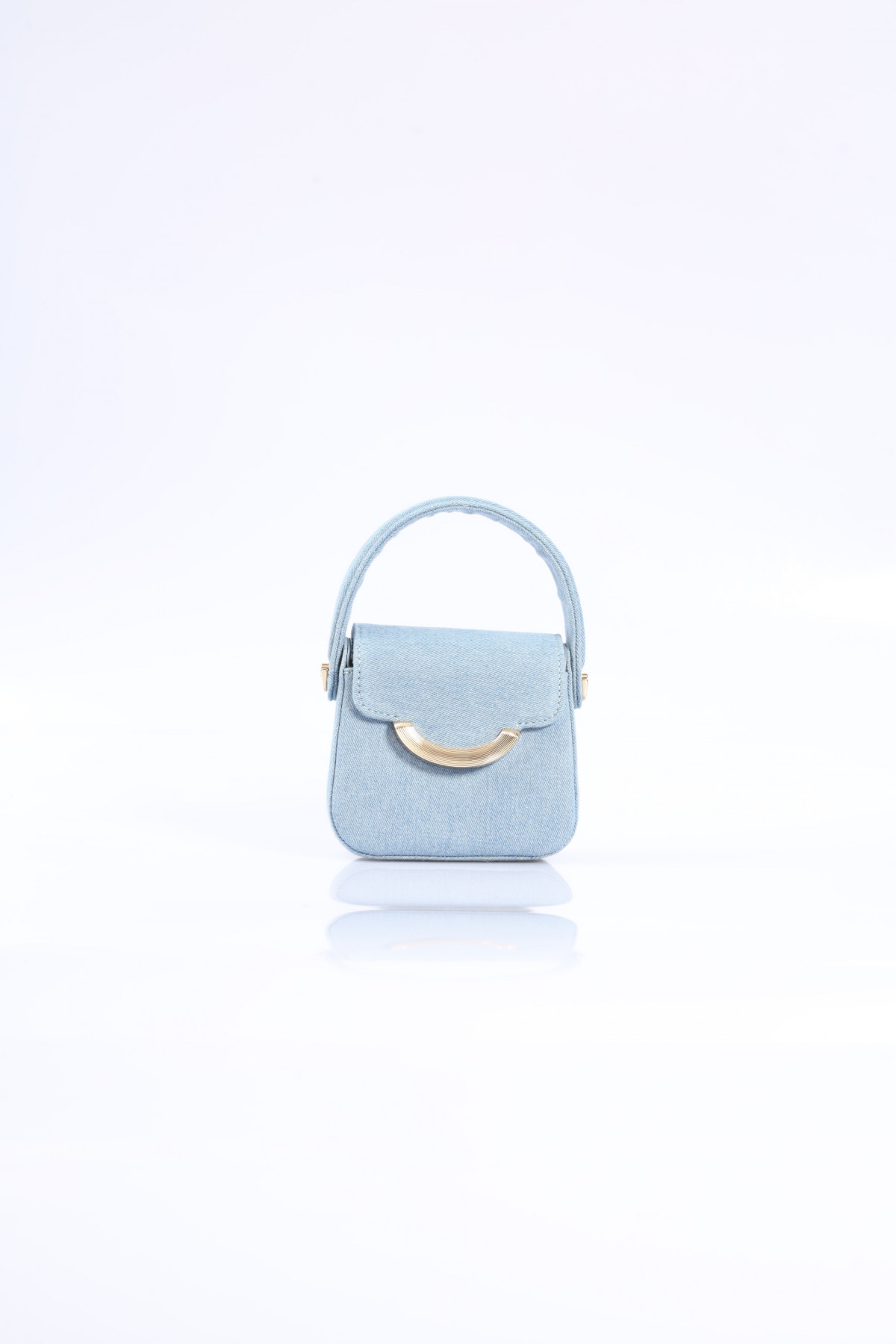 Borsa mini smile jeans 100%co