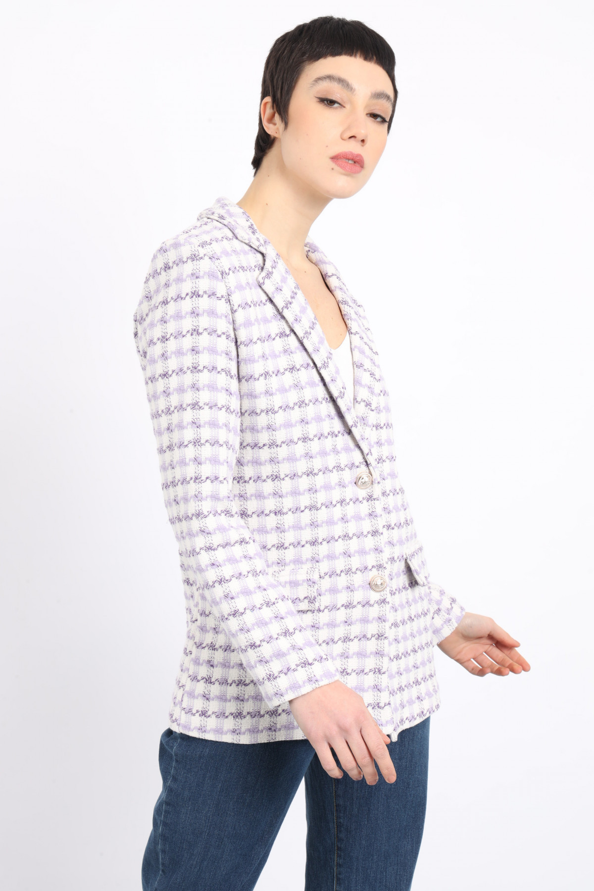 Single-breasted jacket