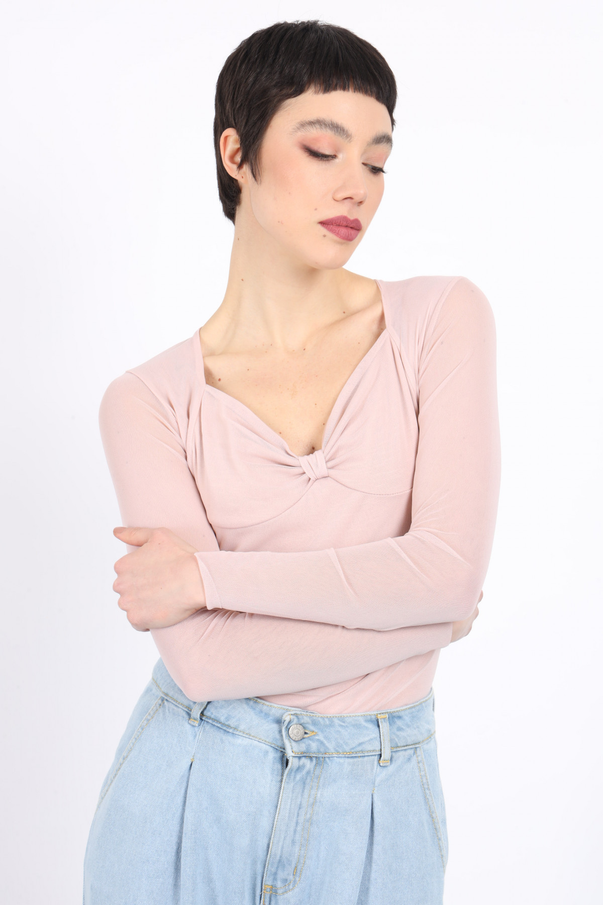 Tulle sweater