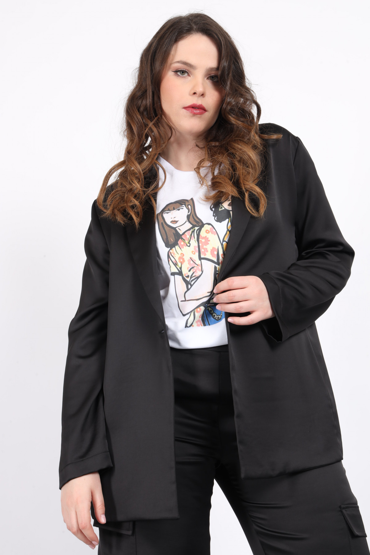 Single-breasted jacket