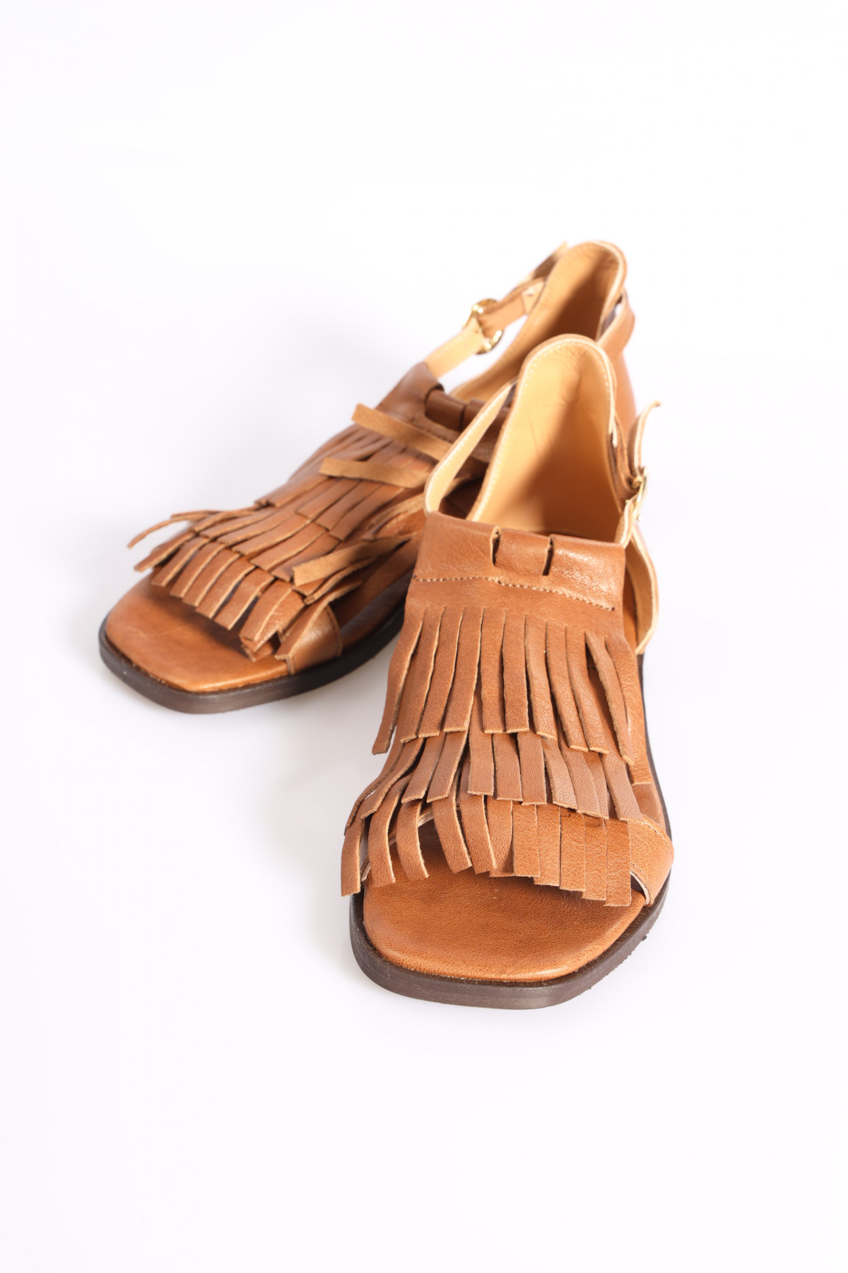 Sandal with Fringes