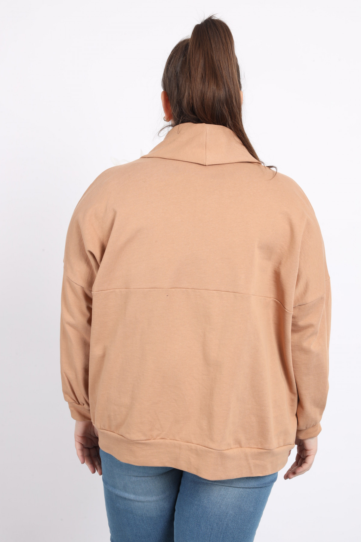 Open Sweatshirt Jacket