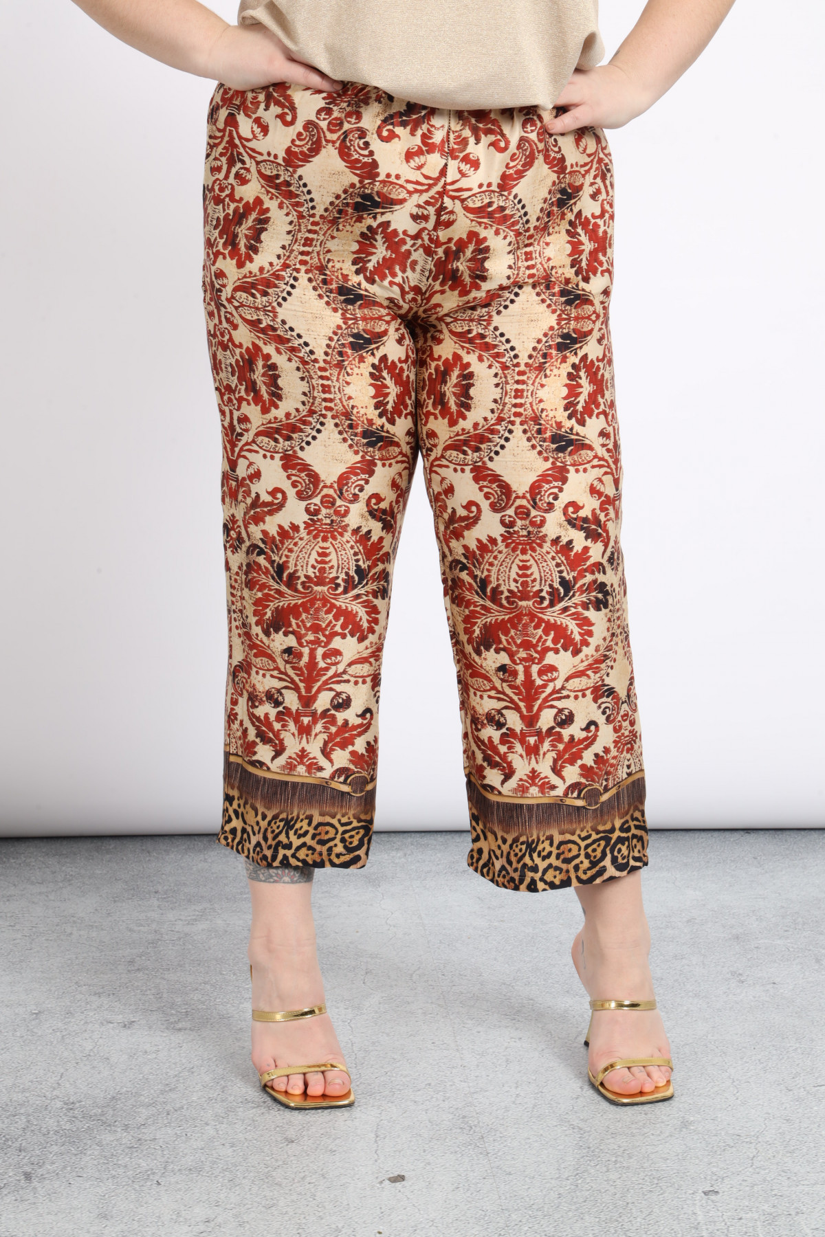 Patterned Palazzo Pants