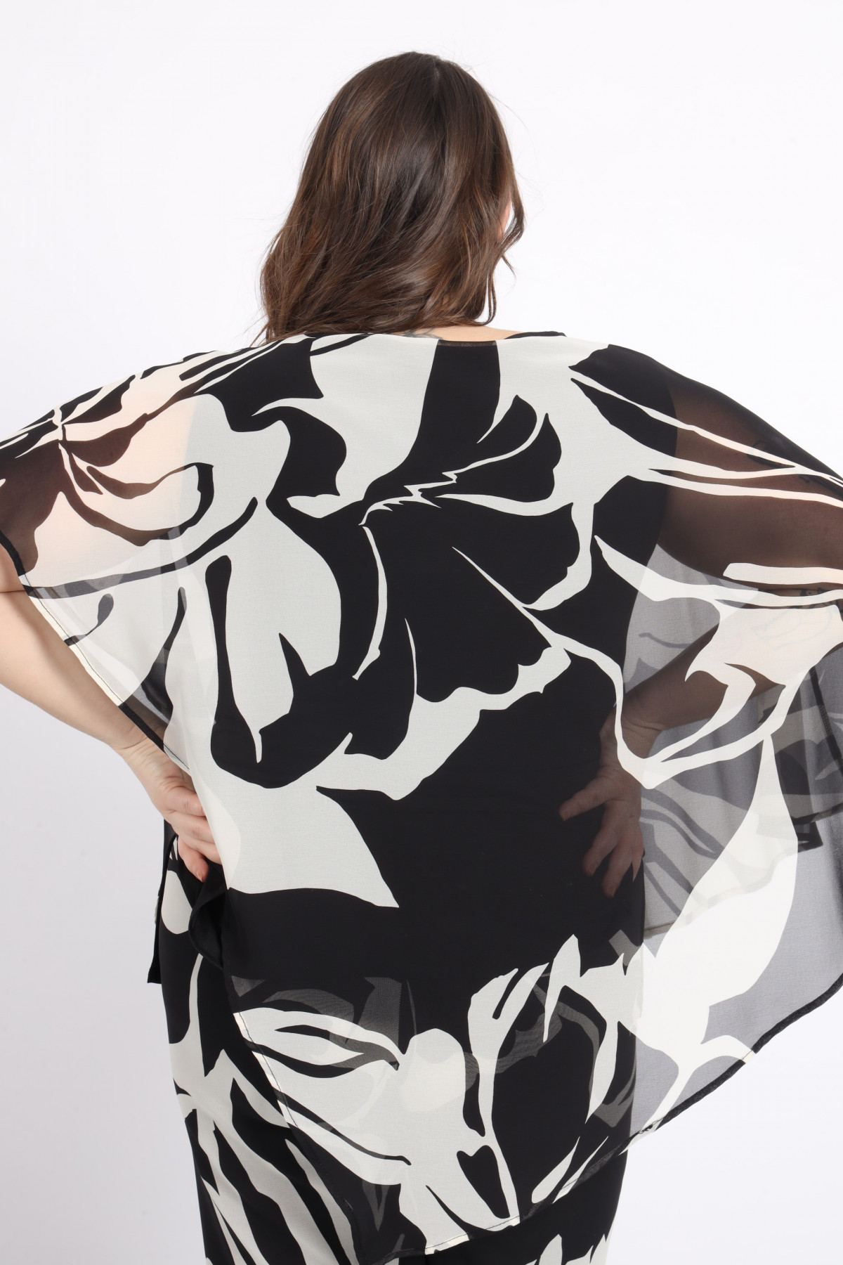 Asymmetric Blouse in Fantasy