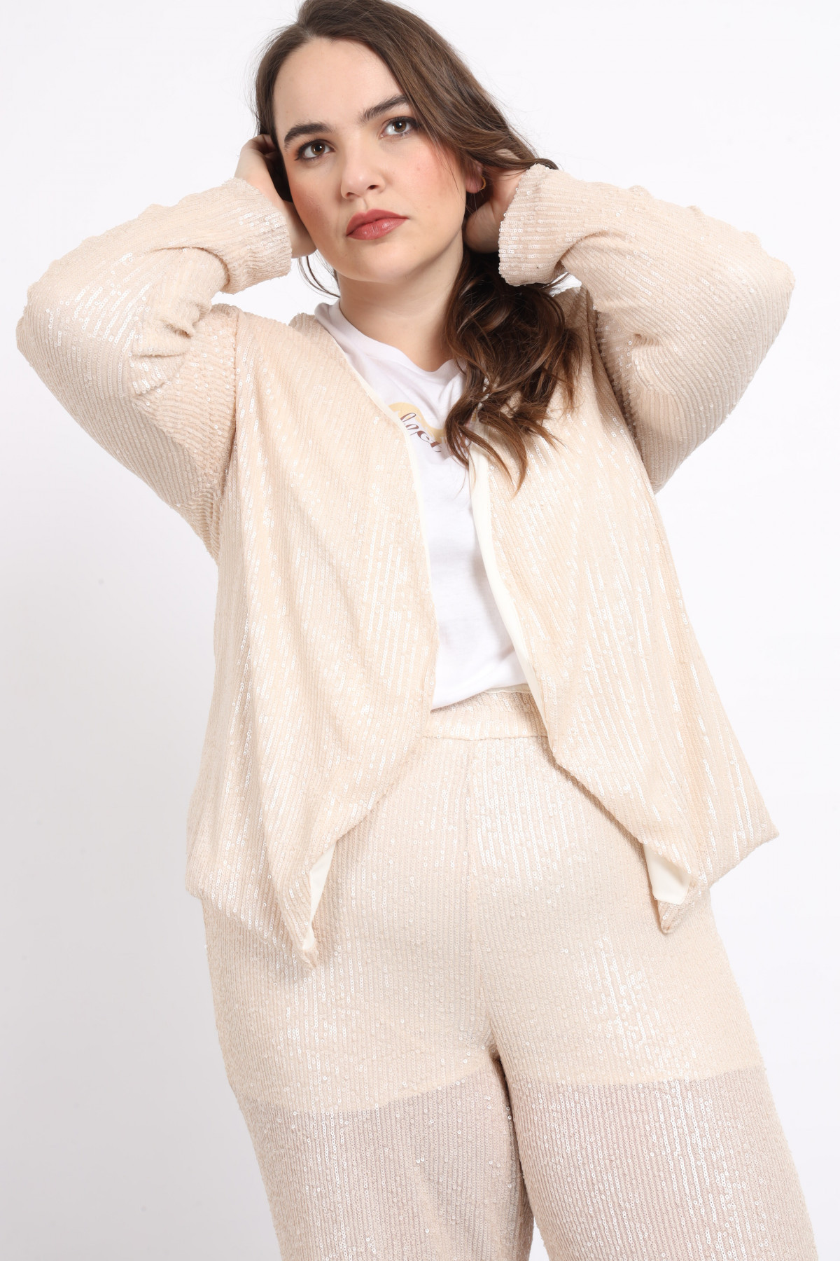 Sequin cardigan