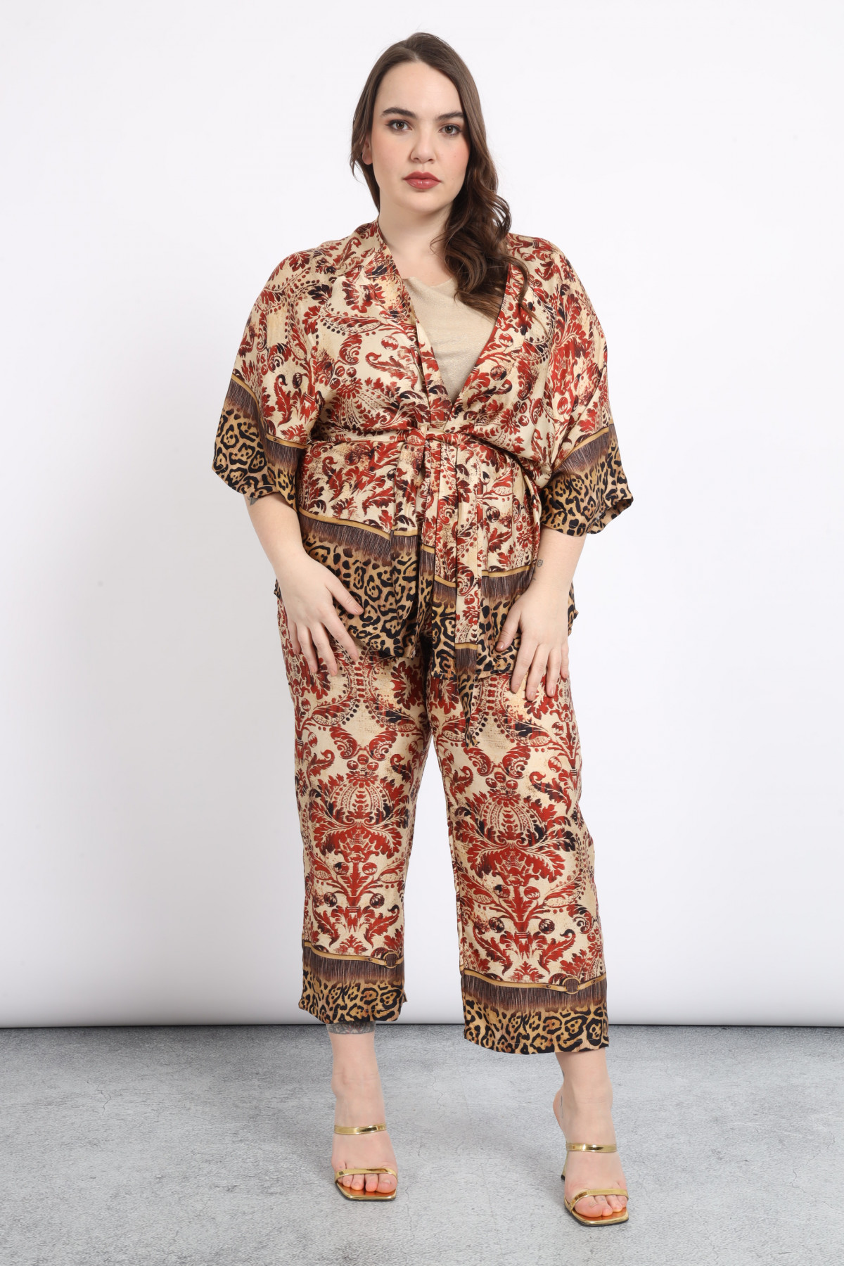 Patterned Palazzo Pants